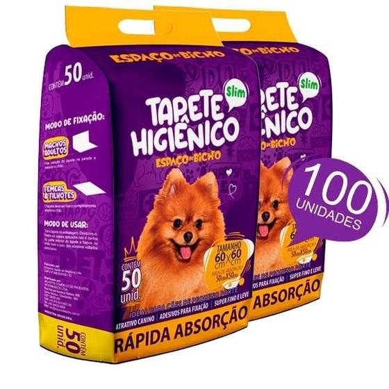 Tapete Higiênico Espaço De Bicho 100 unidades Envio Imediato é boa?