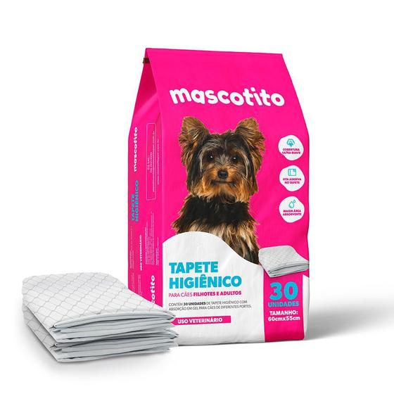 Tapete Higiênico Mascotito 60x55cm C/30 Unidades é boa?