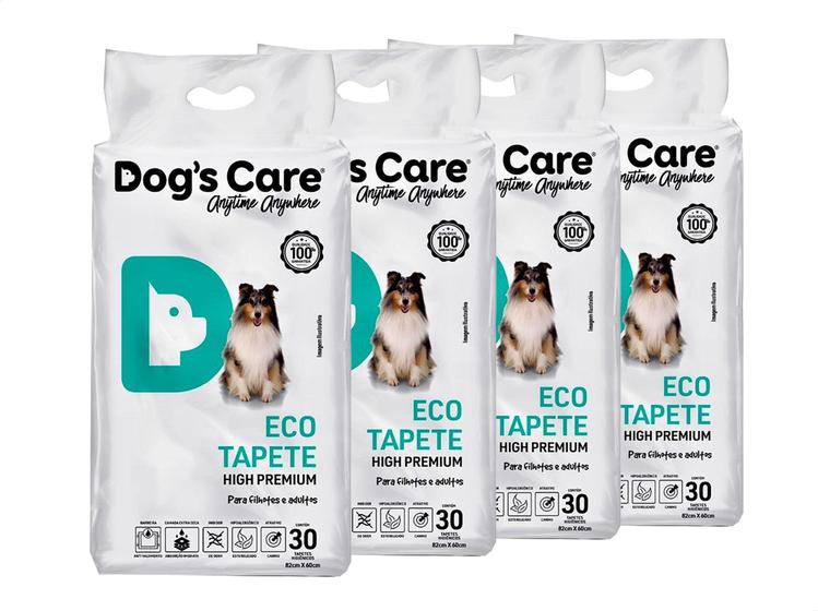 Imagem de Tapete Higiênico P/cães Dog's Care Eco High Premium - 120un