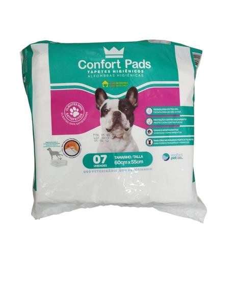 Imagem de Tapete Higiênico para Cachorro Confort Pads com 7 unidades