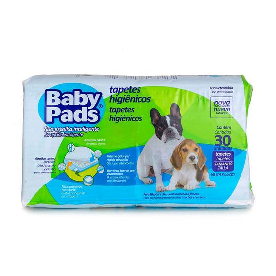 Imagem de Tapete Higiênico Para Cães Baby Pads Petix 30 Unidades