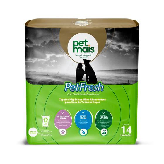 Imagem de Tapete Higiênico Para Cães PetFresh Petmais 14 Unidades