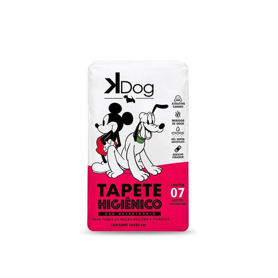 Imagem de Tapete Higiênico Para Pets Com 7 Unidades Kdog