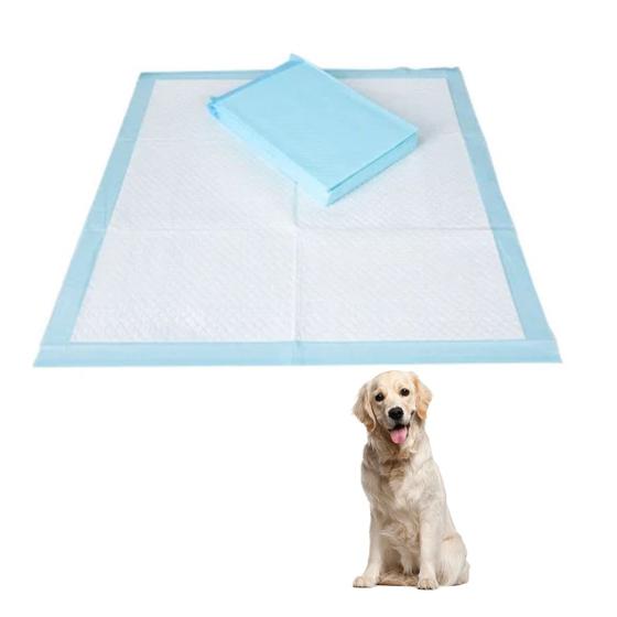 Imagem de Tapete Higienico Pet Cachorro Cao 60x90 20 Unidades Animal de Estimaçao Adestramento Antivazamento Treinamento Resistente