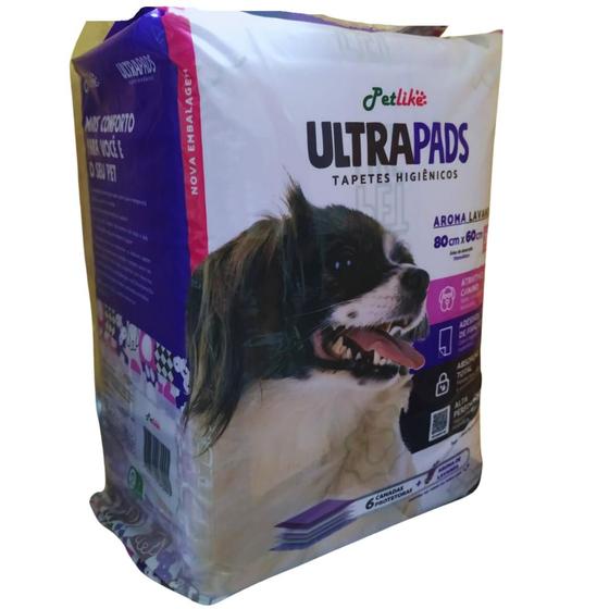 Imagem de Tapete Higiênico Pet Cachorro Lavanda 80x60cm 30un