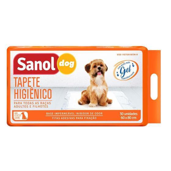 Imagem de Tapete higienico sanol dog com 30un