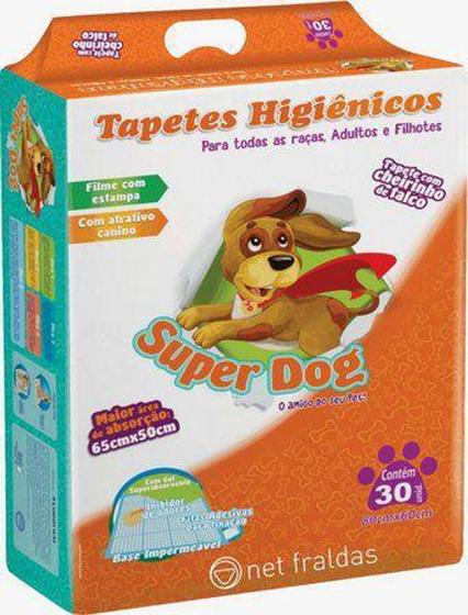 Tapete Higienico Super Dog 80 X 60 com 30 Unidades - Eurofral Menor preço em Tapete Higienico Super Dog 80 X 60 com 30 Unidades - Eurofral