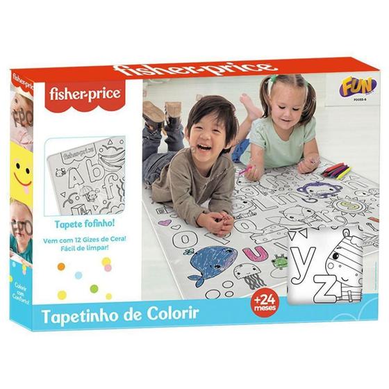 Imagem de Tapete Infantil Para Colorir Giz De Cera Fisher-Price F00558
