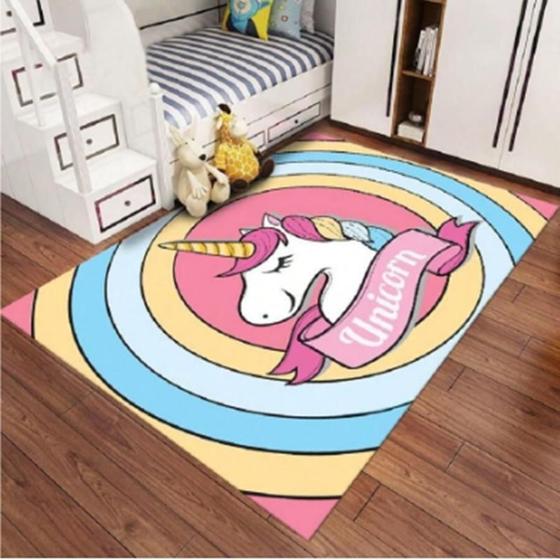 Imagem de Tapete Infantil Playground Belga Kids Infantil 100cm X 140cm Quarto Estampas Divertidas