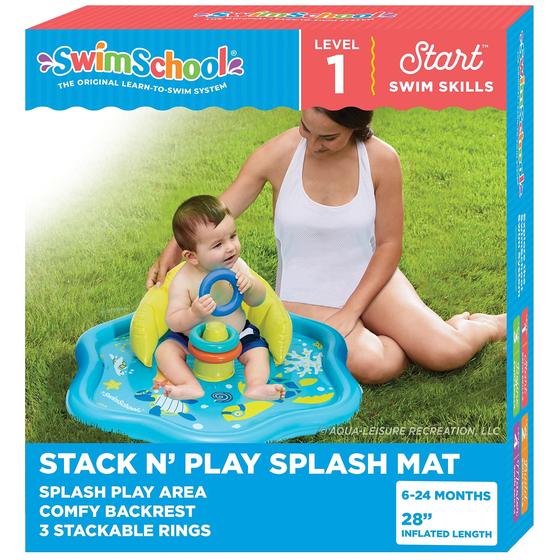 Imagem de Tapete inflável para brincar, piscina, natação, Baby Splash, espuma de brincar