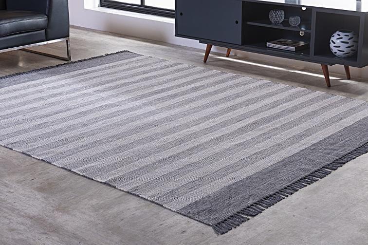 Imagem de Tapete Kilim Mallani 150X200 Cinza Zd