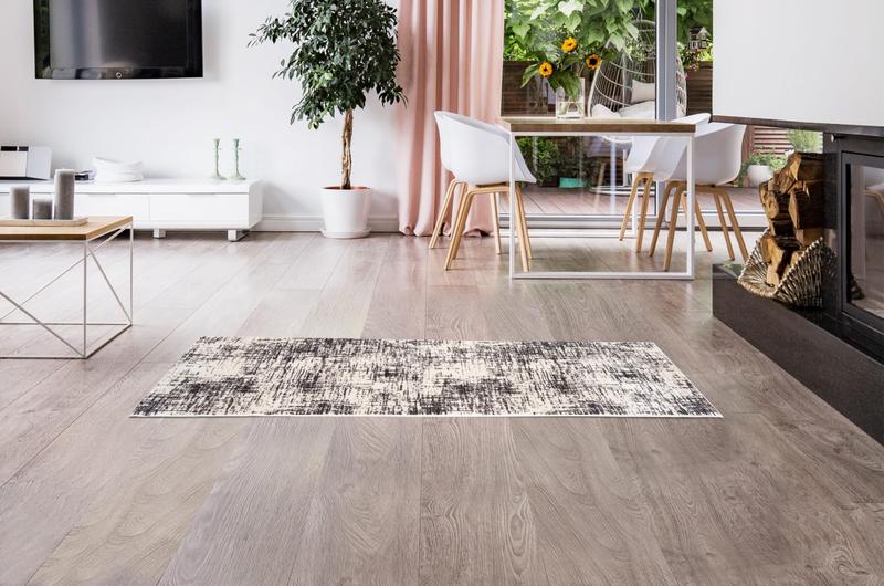 Imagem de Tapete Liege 02 250x380 - Bege Cinza - Edantex