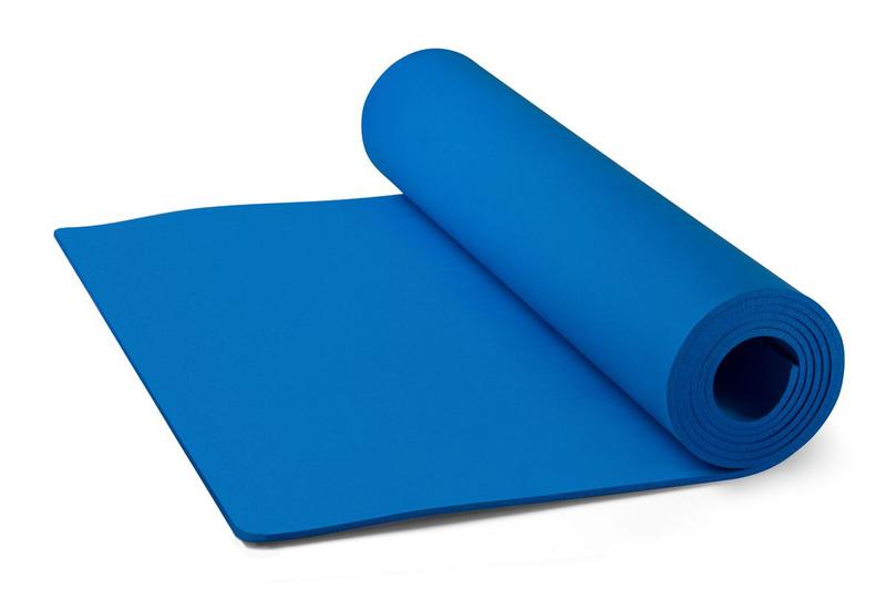 Tapete Mat de Yoga Pilates em Eva 200cm X 55cm X 5mm Hevia Tapete