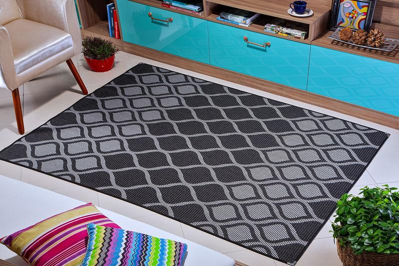 Imagem de Tapete não risca piso 100% antiderrapante sisal 1,50x2,00 sem pelo ótimo acabamento fácil de lavar