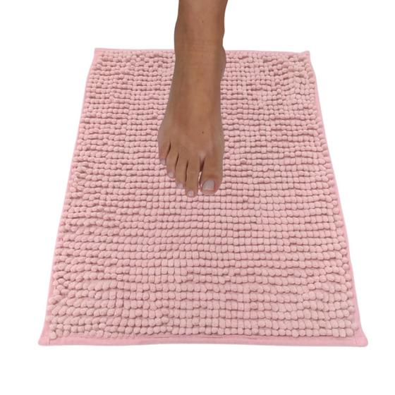 Imagem de Tapete Para Banheiro Antiderrapante Microfibra Bolinha