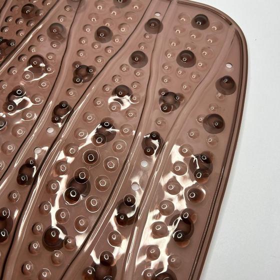 Imagem de Tapete para Banheiro de Silicone com Ventosa Antiderrapante Alta Qualidade Premium