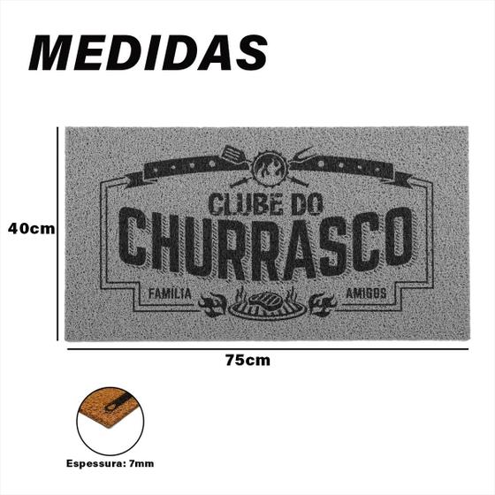 Imagem de Tapete para Churrasqueira Vinil 40cm x 75cm - Kapazi