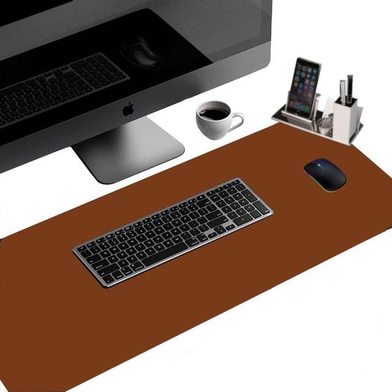 Imagem de Tapete para notebook 180x40 Deskpad Mesa Escritório+ apoio copo
