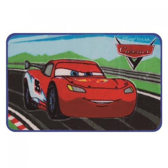 Imagem de Tapete para Quarto Infantil Carros Disney 70cm x 110cm Jolitex