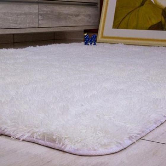 Imagem de Tapete Para Sala Felpudo Peludo Macio Luxuoso 2,0 X 1,4 m Antiderrapante