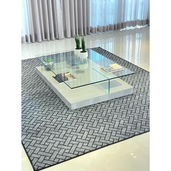 Imagem de tapete para sala grande 2x2,50  estilo carpete varias medidas lançamento na 
