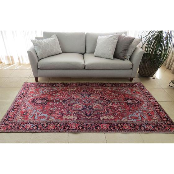 Imagem de Tapete Para Sala Persian heriz Casa Meva Antiderrapante 200x140 cm