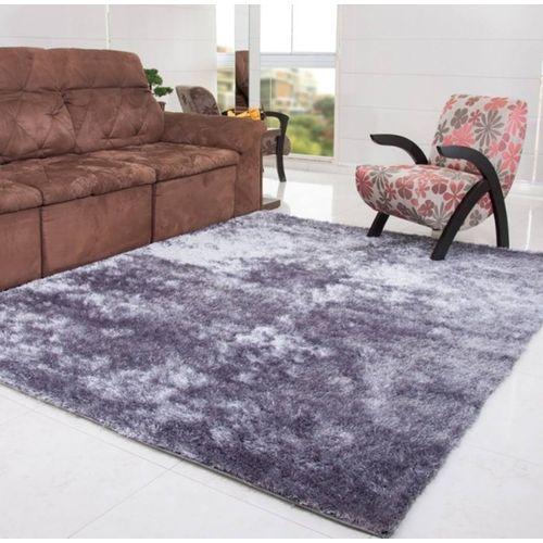 Imagem de Tapete para Sala Quarto Luxo Liso Peludo Retangular 300x200cm Casen