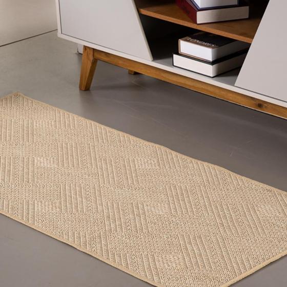 Imagem de Tapete Passadeira Sisal com Ponteira de Aço 3mx66cm