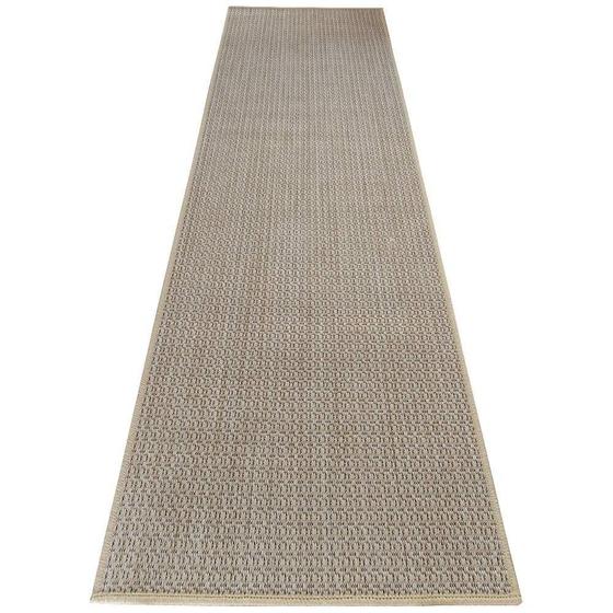 Imagem de Tapete Passadeira Trilho Sisal Premium Bege Caramelo Palha Antiderrapante 0,66 x 6,00m