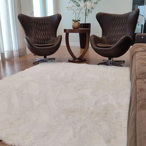 Tapete Peludo Felpudo Sala Shaggy Luxo 100x150 Oferta!!! Menor preço em Tapete Peludo Felpudo Sala Shaggy Luxo 100x150 Oferta!!!