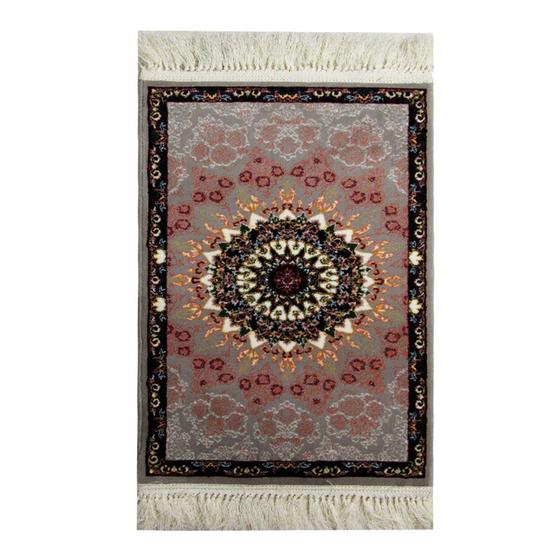 Imagem de Tapete Persa Iraniano - 0,50x0,85cm - Escolha Tapetes Elegantes para Sua Decoração - Luxo com Padrões Clássicos!