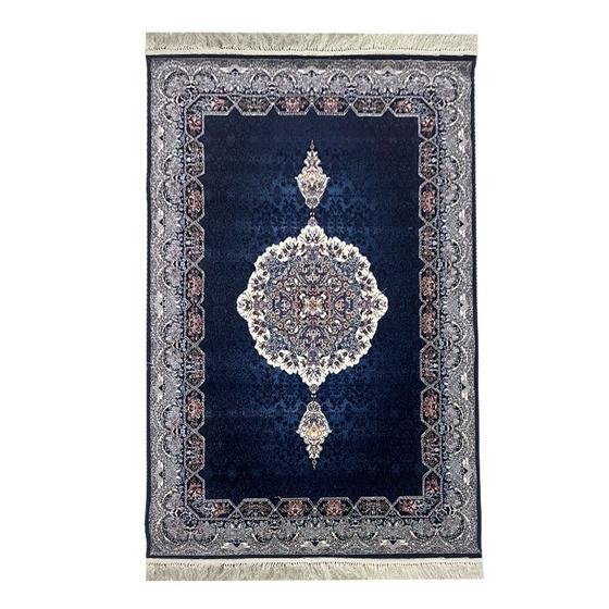 Imagem de Tapete Persa Iraniano Azul Escuro - 200x300cm