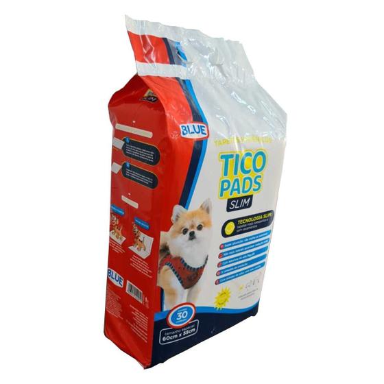 Imagem de Tapete Pet Para Cães Tico Slim 60X55 Pacote com 30 Un