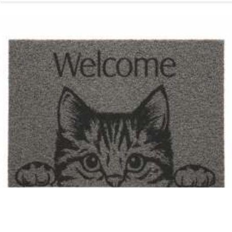 Imagem de Tapete Pet Vinil 60x40cm Cat Welcome Kapazi