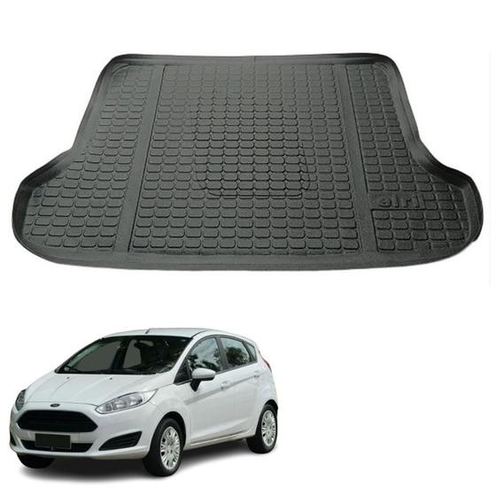 Imagem de Tapete Porta Malas New Fiesta Hatch 2013 2014 2015 Borracha