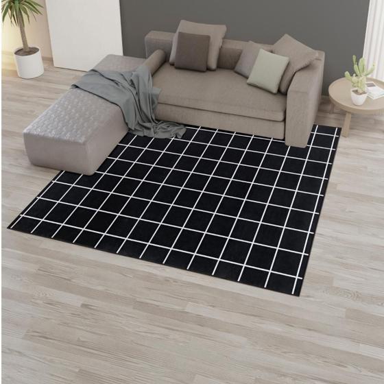 Imagem de tapete pra sala tapete belga 1,5m X 2m carpete várias estampas