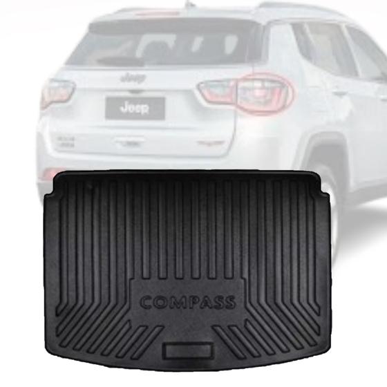 Imagem de Tapete Protetor de Porta Malas Personalizado Para Jeep Compass 2017 a 2023 - B-000166