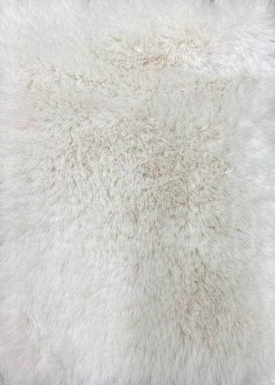 Imagem de Tapete Rabbit Fur 150x200 30mm Cor01 White