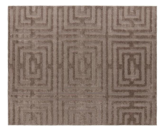 Imagem de Tapete Realce Eden 3D Alto Relevo 200X250 Cm Taupe