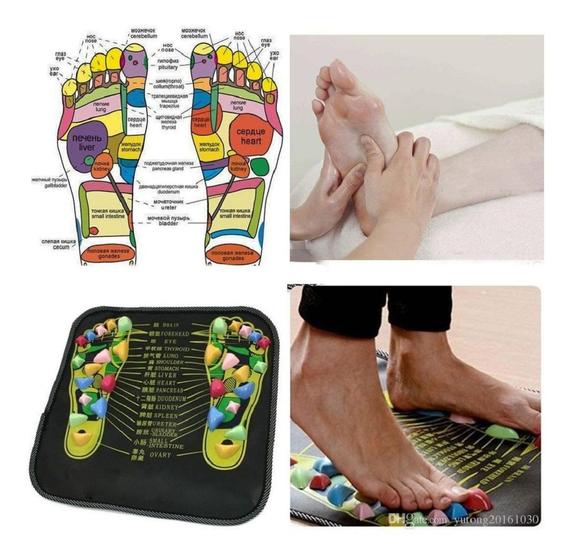 Imagem de Tapete Reflexologia Terapia Dos Pés (podal) Alívio Dor