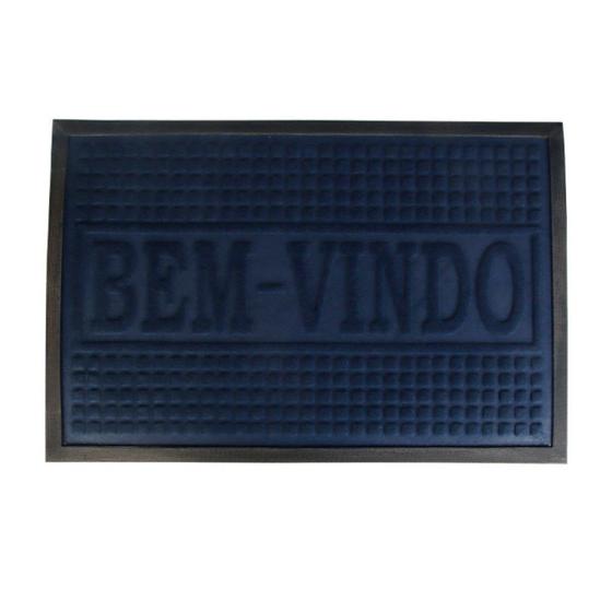 Imagem de Tapete Retangular Bem Vindo 40x60cm - Sortido