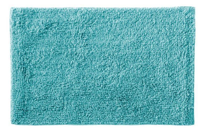Imagem de Tapete Retangular Com Felpa 40 Cm X 60 Cm - Turquesa