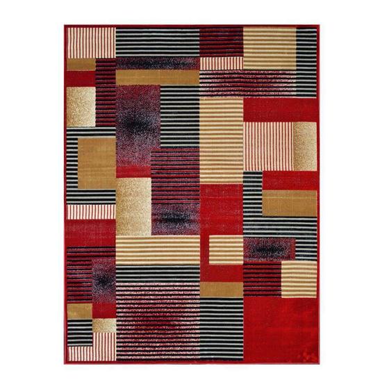 Tapete Retangular Veludo Marbella Illusione Artistic Vermelho 60x230 cm Menor preço em Tapete Retangular Veludo Marbella Illusione Artistic Vermelho 60x230 cm