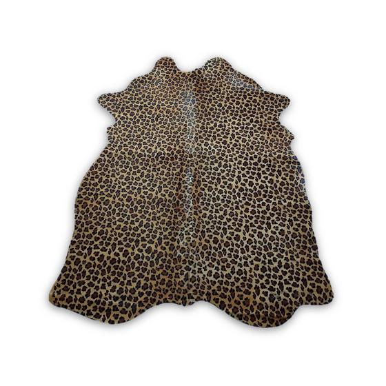 Imagem de Tapete Sala  Couro Inteiro -  Animal Print Leopardo