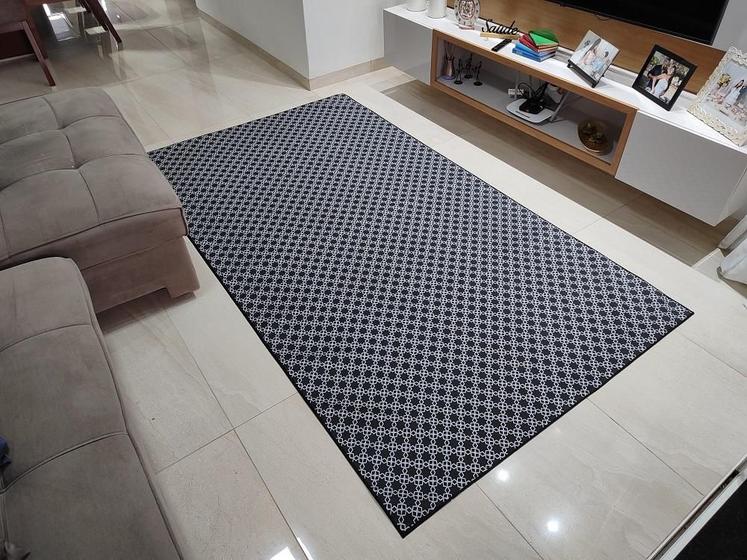 Imagem de Tapete Sala E Quarto Antiderrapante Vários Modelos E Tamanho