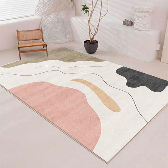 Imagem de Tapete Sala e Quarto Luxo Macio Velvet Belga Antiderrapante 2,00m X 1,40m 01 Peça