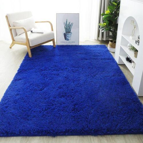 Imagem de Tapete Sala Felpudo Peludo Azul 200 X 240 Cm
