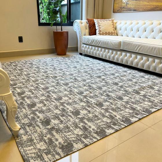 Tapete Sala Lindo Moderno Grande 3,00x2,00 Com Antiderrapante