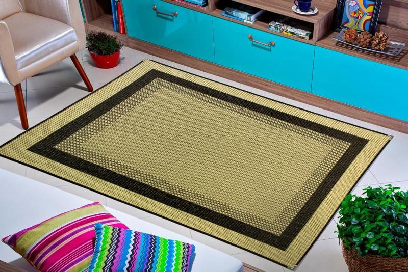 Imagem de Tapete Sisal 1,00 X 1,50 Sala Quarto Escritorio Comercio