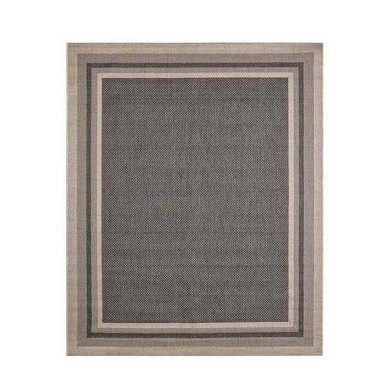 Imagem de Tapete Sisal Eco Nature Moldura 77 Bege-Chumbo 2,00x3,00M